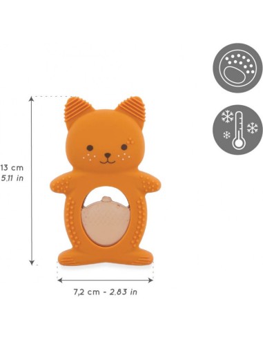 Doudou de dentition réfrigéré écureuil - Dès 6 mois - Kaloo