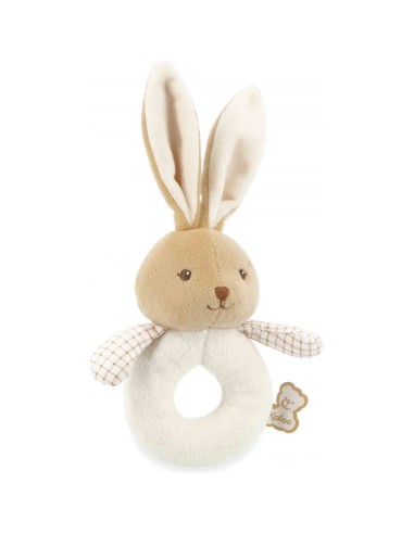 Doudou hochet lapin crème - Dès la naissance - Kaloo