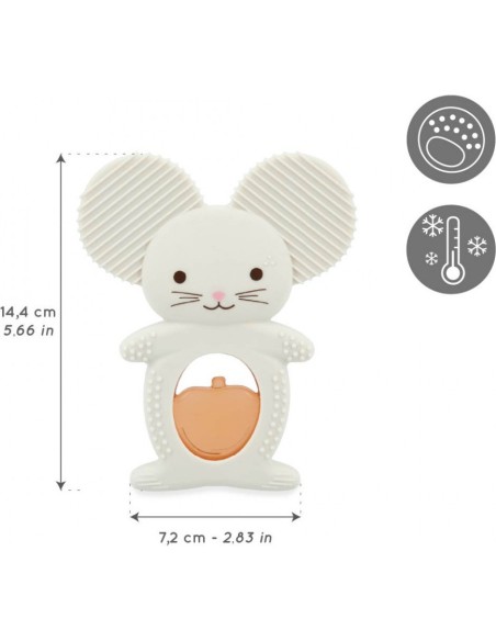 Doudou de dentition réfrigéré souris - Dès 6 mois - Kaloo