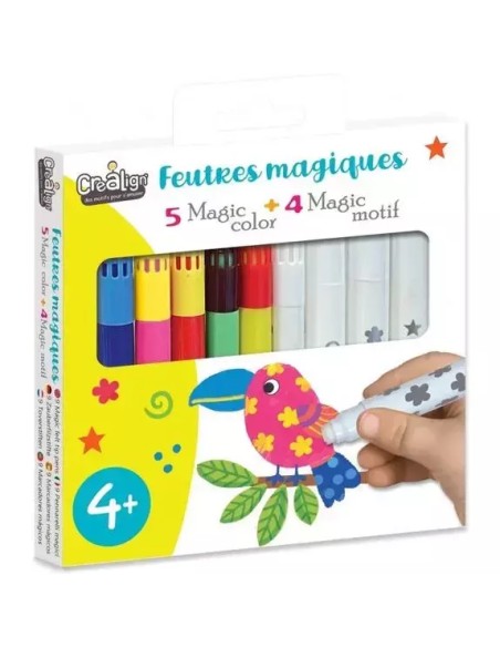Feutres magiques motif - CréaLign' - Créa Lign’