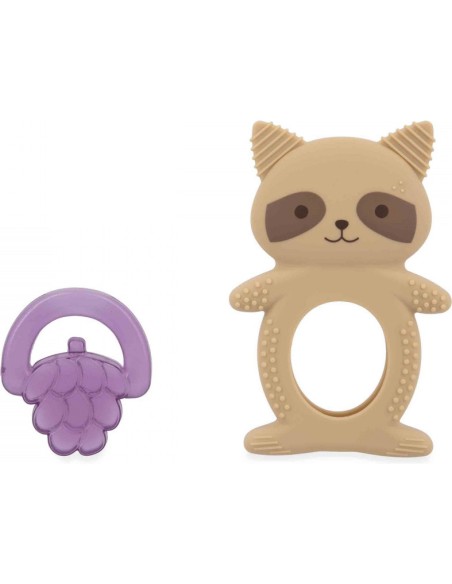 Doudou de dentition réfrigéré raton laveur - Dès 6 mois - Kaloo