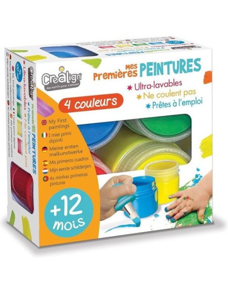 Mes premières peintures - CréaLign' - Créa Lign’