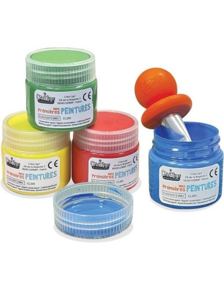 Mes premières peintures - CréaLign' - Créa Lign’