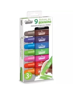 Batons de gouache - CréaLign' - Loisirs créatifs - Créa Lign’