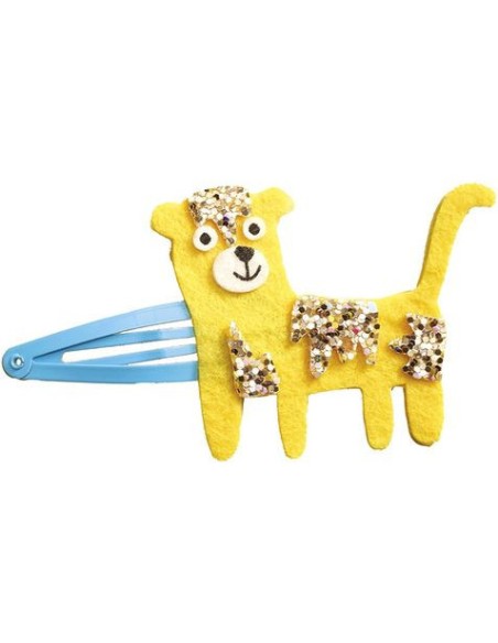 6 barrettes pailletées à créer Exotic Animals - Loisirs créatifs - Janod