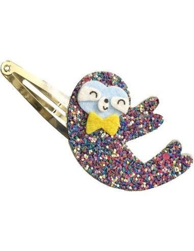 6 barrettes pailletées à créer Exotic Animals - Loisirs créatifs - Janod