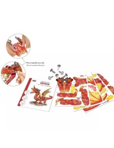 Maquette géante dragon 3D - CréaLign' - Créa Lign’ 2