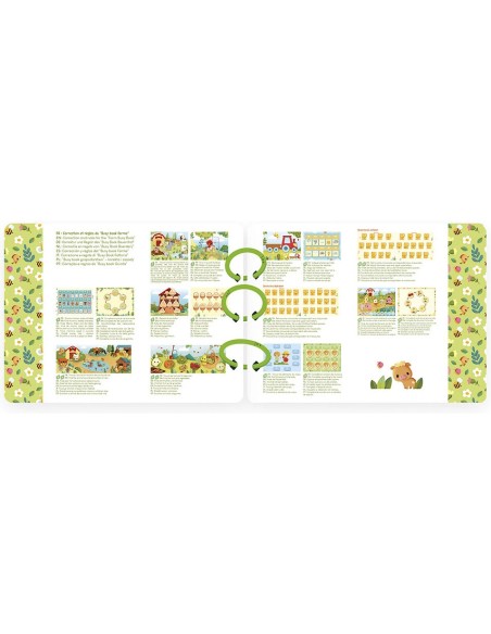 Busy-book Ferme en carton - Allemand/Néerlandais - : Jeux éducatifs - Janod