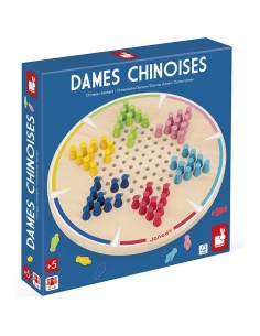 Jeu de Dames Chinoises - bois - : Jeux de parcours - Janod