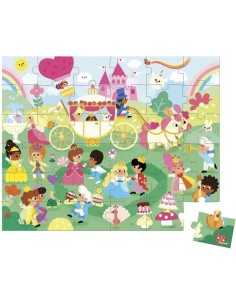 Puzzle Les Princesses 36 pièces - Puzzle enfant - Janod 2