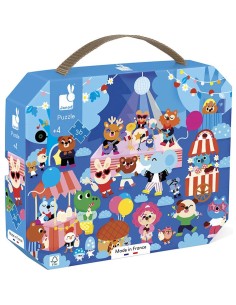 Puzzle en carton C'est la fête 36 pièces : Puzzles 20 à 49 pièces - Janod