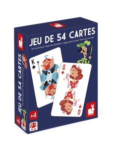 Jeu de 54 cartes illustrées : Jeux de cartes - Janod