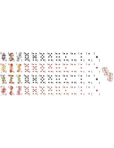 Jeu de 54 cartes illustrées : Jeux de cartes - Janod