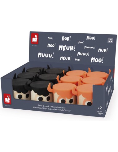 Boite a Meuh Avec Cornes - Janod