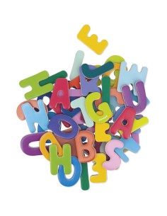 52 lettres magnétiques - bois - : Tableaux, ardoises & magnets - Janod 2