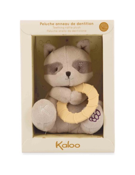 Peluche anneau de dentition raton laveur - Dès 6 mois - Kaloo