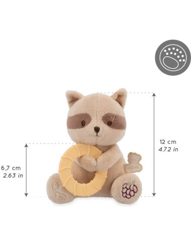Peluche anneau de dentition raton laveur - Dès 6 mois - Kaloo