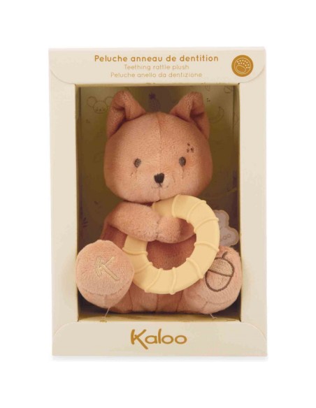Peluche anneau de dentition écureuil - Dès 6 mois - Kaloo