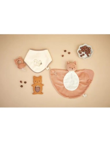 Coffret Bavoir et Grignoteuse bébé - Cadeau de naissance - Kaloo