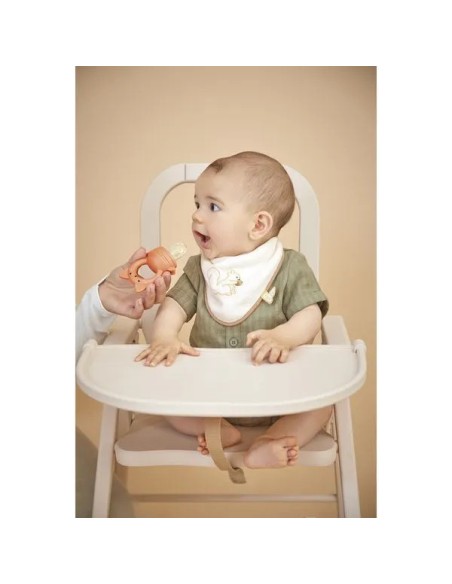 Coffret Bavoir et Grignoteuse bébé - Cadeau de naissance - Kaloo