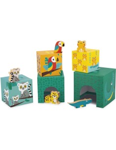 Pyramide Tropik - Jouet d'éveil - Janod 2