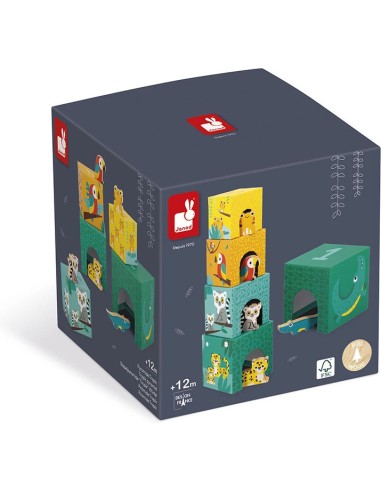 Pyramide Tropik - Jouet d'éveil - Janod