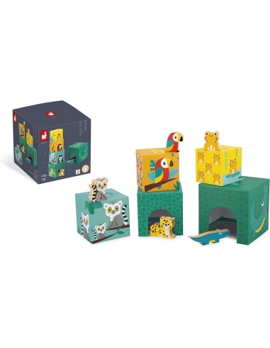 Pyramide Tropik - Jouet d'éveil - Janod