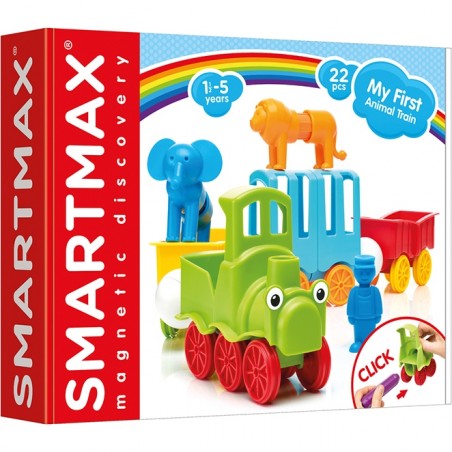 Premier Train Animaux du Cirque - Jeu magnétique - SmartMax