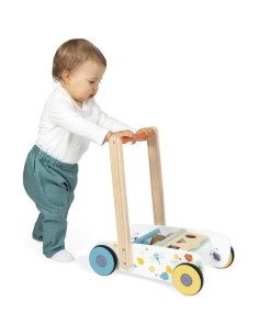 Chariot de marche Pure - Jouet d'éveil en bois - Janod 2