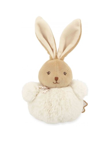 Pompon lapin 10cm, couleur crème - Dès la naissance - Kaloo
