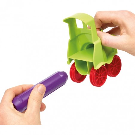 Premier Train Animaux du Cirque - Jeu magnétique - SmartMax