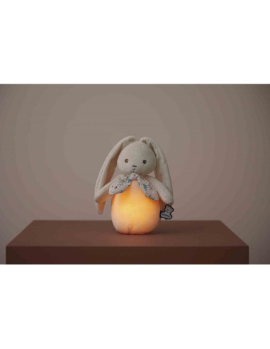 Peluche veilleuse Lapin, couleur crème - Pour bébé dès la naissance - Kaloo