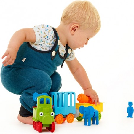 Premier Train Animaux du Cirque - Jeu magnétique - SmartMax