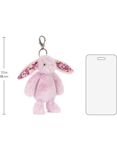 Jellycat Peluche Porte-clés Thistlepop Blossom Bunny