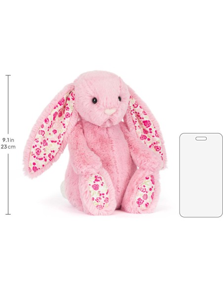 Jellycat Peluche Blushkin Blossom Luxe Bunny