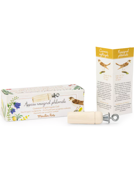 Appeau bois Rossignol Philomèle - Le jardin du moulin - Le jardin du moulin - Moulin Roty