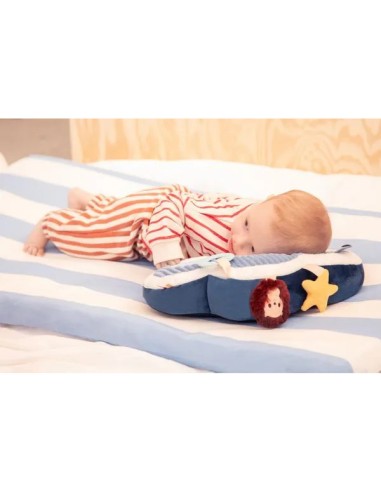Coussin d'activités Jules - Jouet d'éveil bébé - Lilliputiens