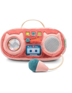 Radio sonore en tissu, Jeanne le chat - Dès 9 mois - Jouet d'activités - Lilliputiens