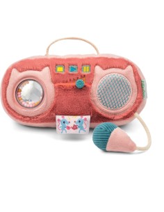 Radio sonore en tissu, Jeanne le chat - Dès 9 mois - Jouet d'activités - Lilliputiens 2
