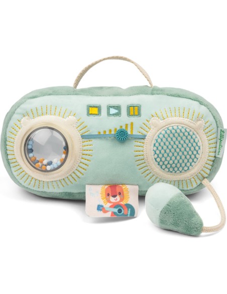 Radio sonore en tissu, Joe le dragon - Dès 9 mois - Jouet d'activités - Lilliputiens