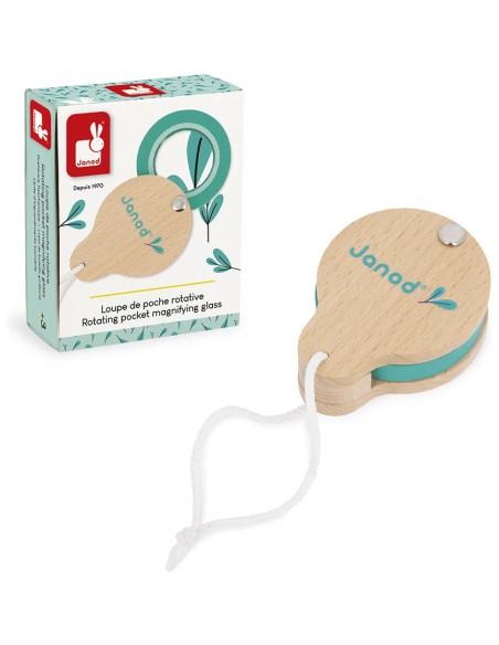 Loupe de poche : Draisiennes et plein air - Janod