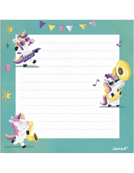 Carte Puzzle Licornes en fête : Cartes Puzzles - Janod