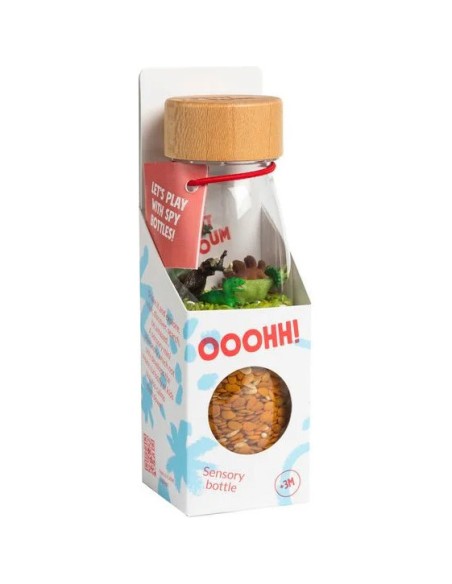 Bouteille sensorielle Jurassic - Jouet d'éveil - Petit Boum