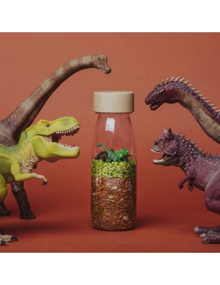 Bouteille sensorielle Jurassic - Jouet d'éveil - Petit Boum