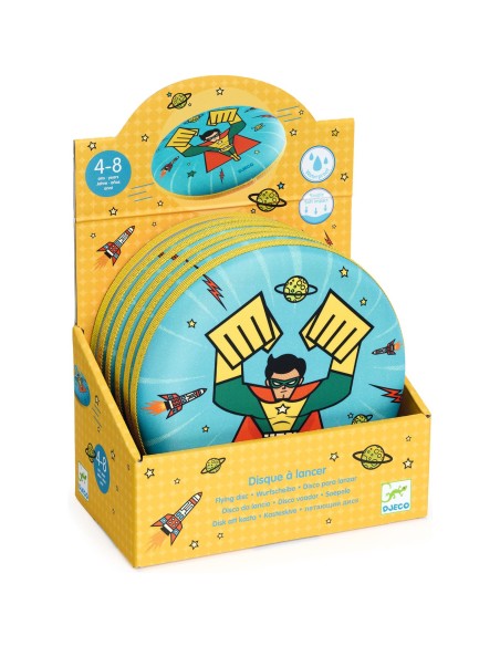 Disque à lancer Flying Héros - Djeco