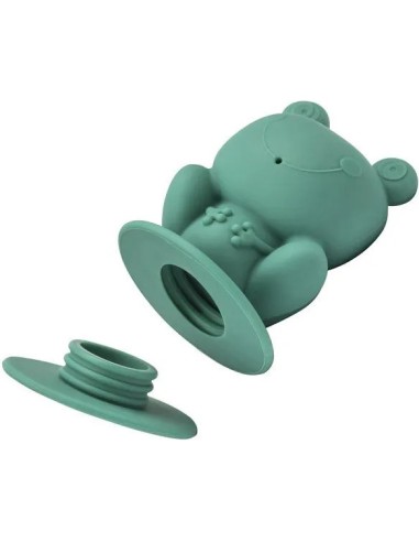 Set de 3 grenouilles de bain : masseur, cracheur et mousseur - Au bain - 3 mois + - Lilliputiens