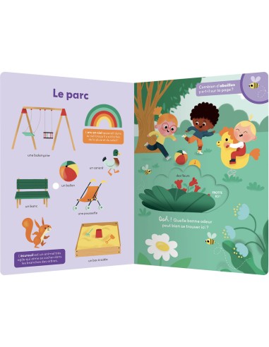 Mon grand livre des odeurs - Auzou