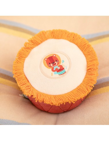 Hochet en forme de tambour - Dès 3 mois - Je découvre - 0 à 12 mois - Lilliputiens