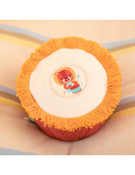 Hochet en forme de tambour - Dès 3 mois - Je découvre - 0 à 12 mois - Lilliputiens