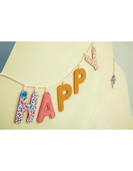 Corde pour lettres alphabet - Décoration chambre enfant - Lilliputiens